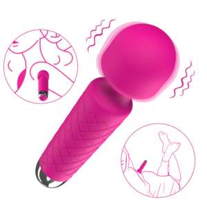 Sona bullet vibrator on soft blanket – solo self-care scene