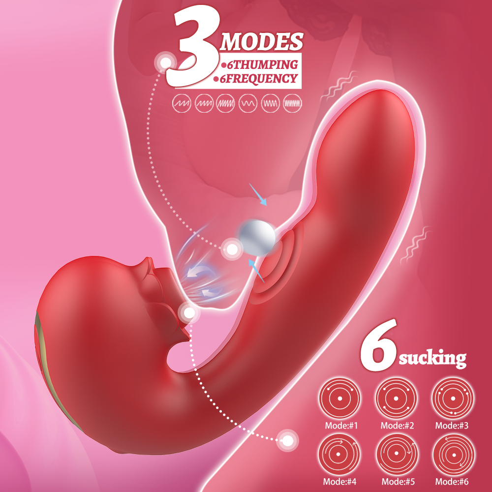 floral – suction & vibrating clitoral toy