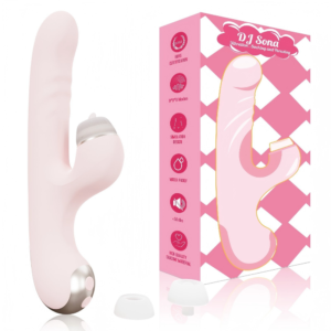dj sona – 3 in 1 vibrator with thrusting & suction