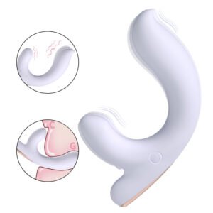 Fox Fairy dual-motor flexible vibrator in far mountain purple